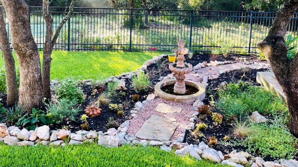 Backyard Gardening A New Approach For, Landscaping Rocks San Antonio Tx