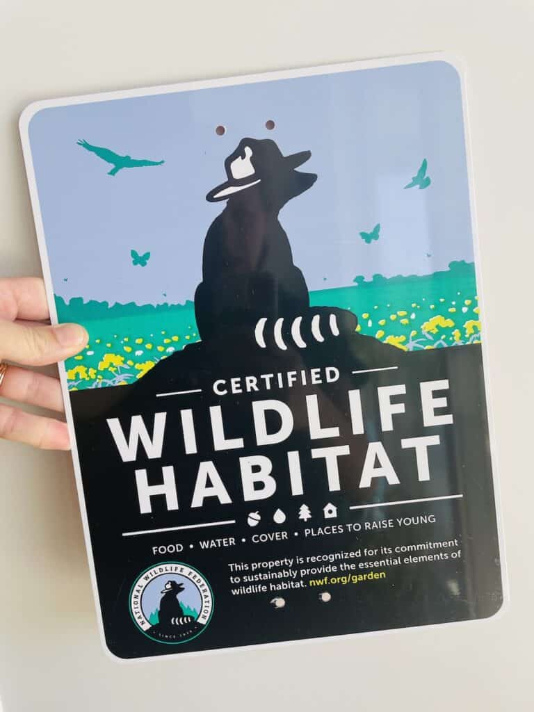 National Wildlife Federation Sign