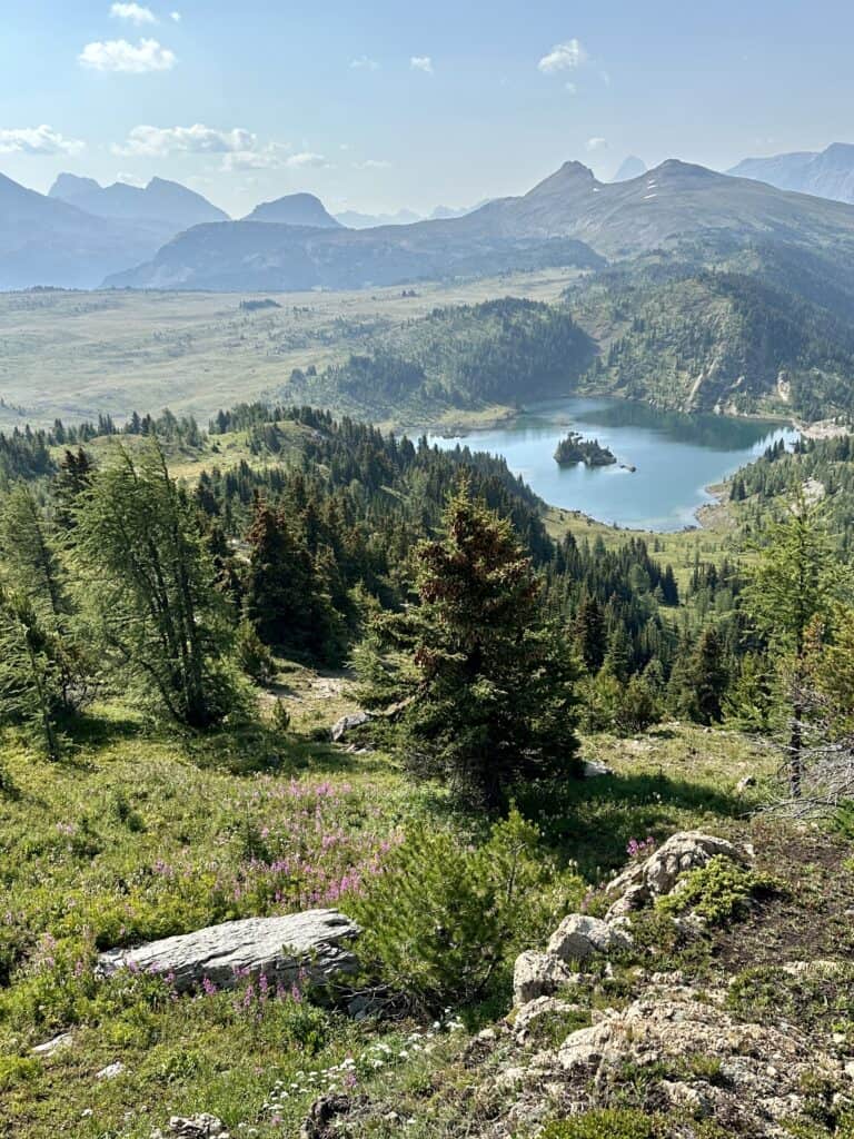 View of Rock Isle Lake at Sunshine Meadows