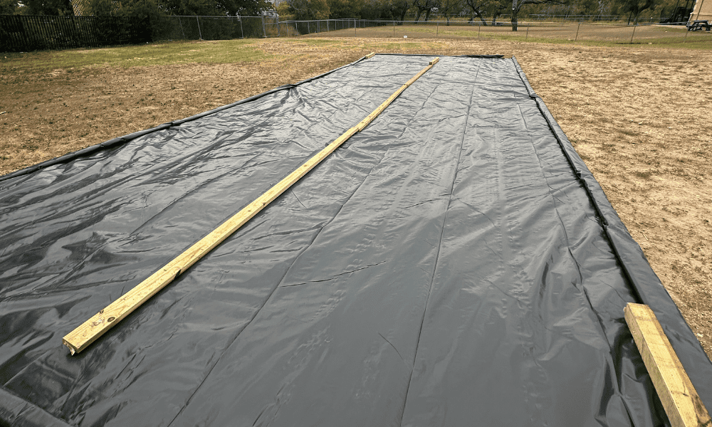 Solarizing plastic
